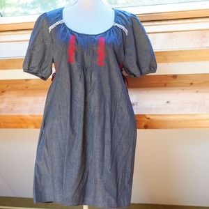 Odd Molly 4 (XL) grey short sleeves tunic / dress